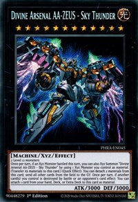 Divine Arsenal AA-ZEUS - Sky Thunder [PHRA-EN045] Secret Rare | Rock City Comics