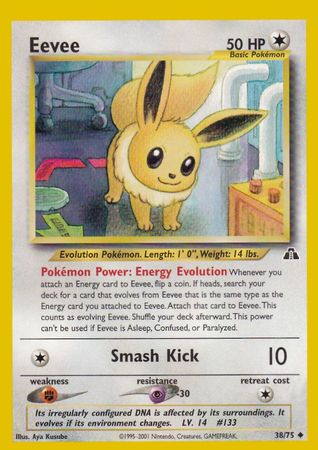 Eevee (38/75) [Neo Discovery Unlimited] | Rock City Comics