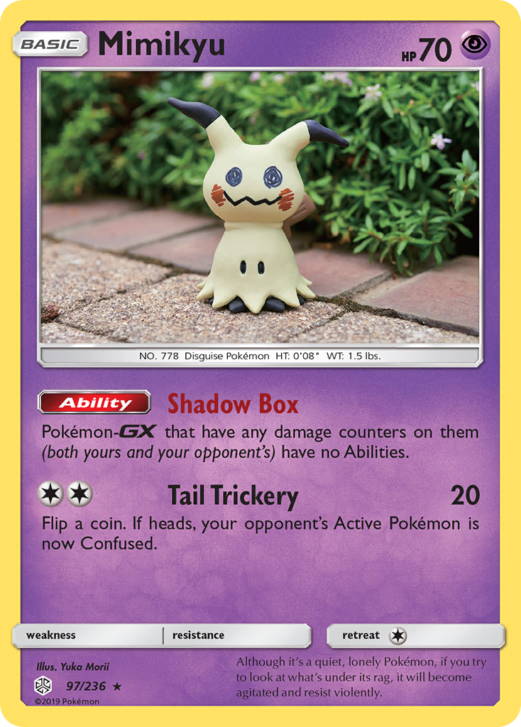 Mimikyu (97/236) [Sun & Moon: Cosmic Eclipse] | Rock City Comics