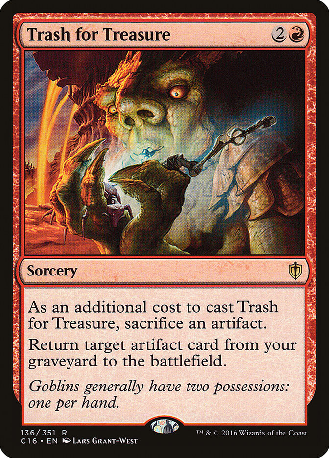 Trash for Treasure [Commander 2016] | Rock City Comics