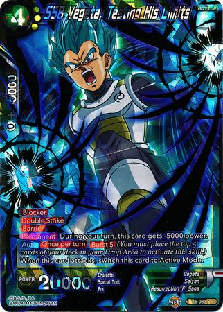 SSB Vegeta, Testing His Limits (BT5-083) [Miraculous Revival] | Rock City Comics