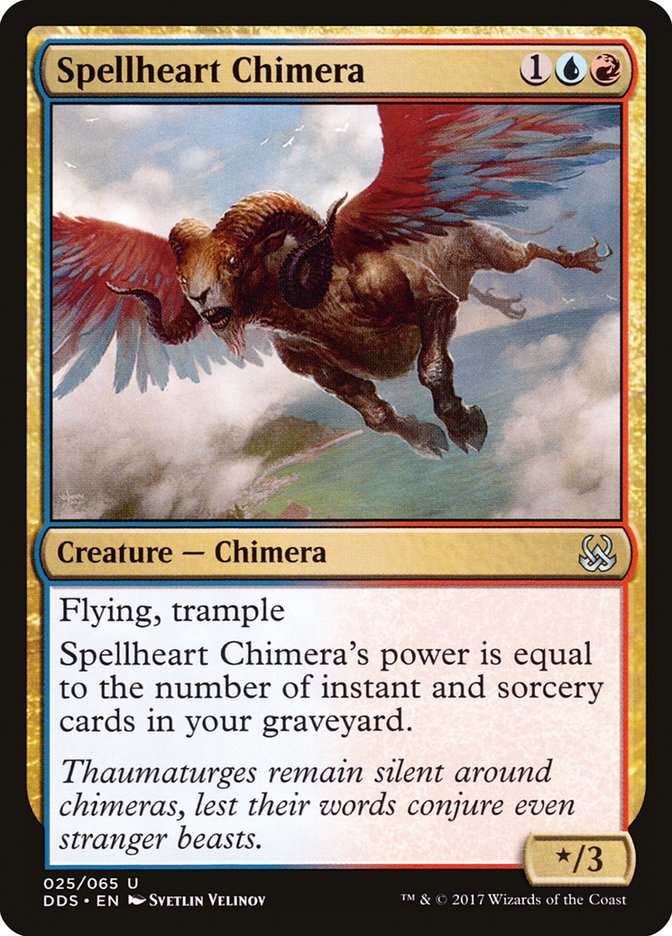 Spellheart Chimera [Duel Decks: Mind vs. Might] | Rock City Comics