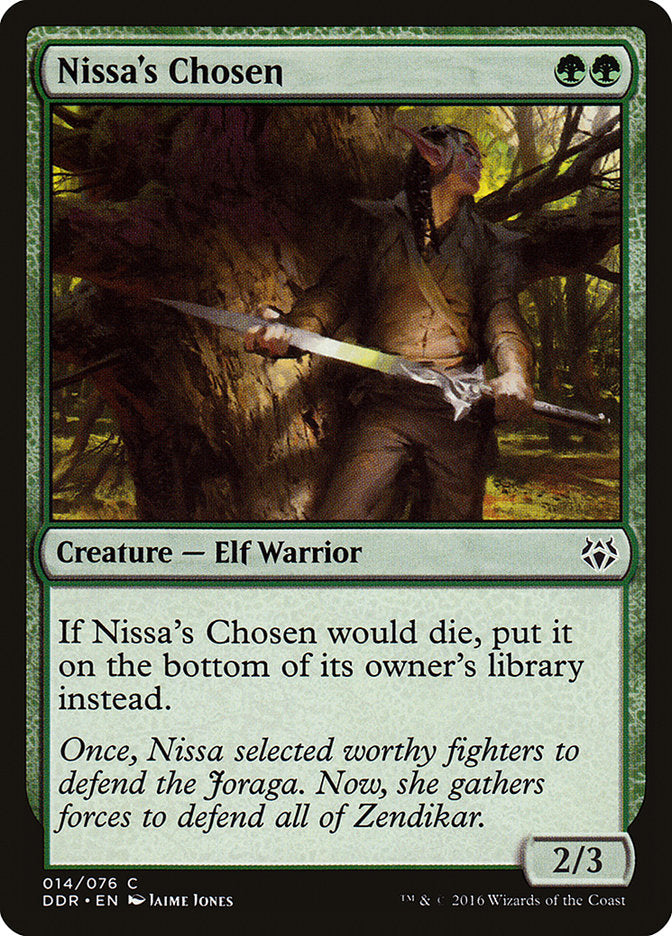 Nissa's Chosen [Duel Decks: Nissa vs. Ob Nixilis] | Rock City Comics