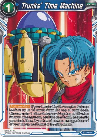 Trunks' Time Machine [BT2-066] | Rock City Comics