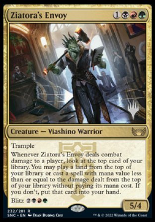 Ziatora's Envoy (Promo Pack) [Streets of New Capenna Promos] | Rock City Comics