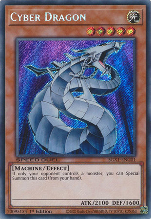 Cyber Dragon [SGX1-ENG01] Secret Rare | Rock City Comics