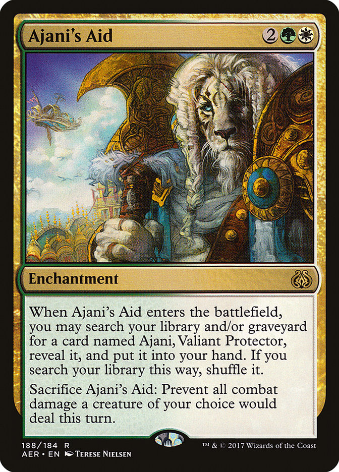 Ajani's Aid [Aether Revolt] | Rock City Comics