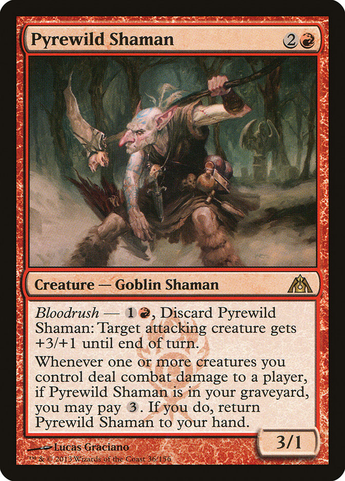 Pyrewild Shaman [Dragon's Maze] | Rock City Comics