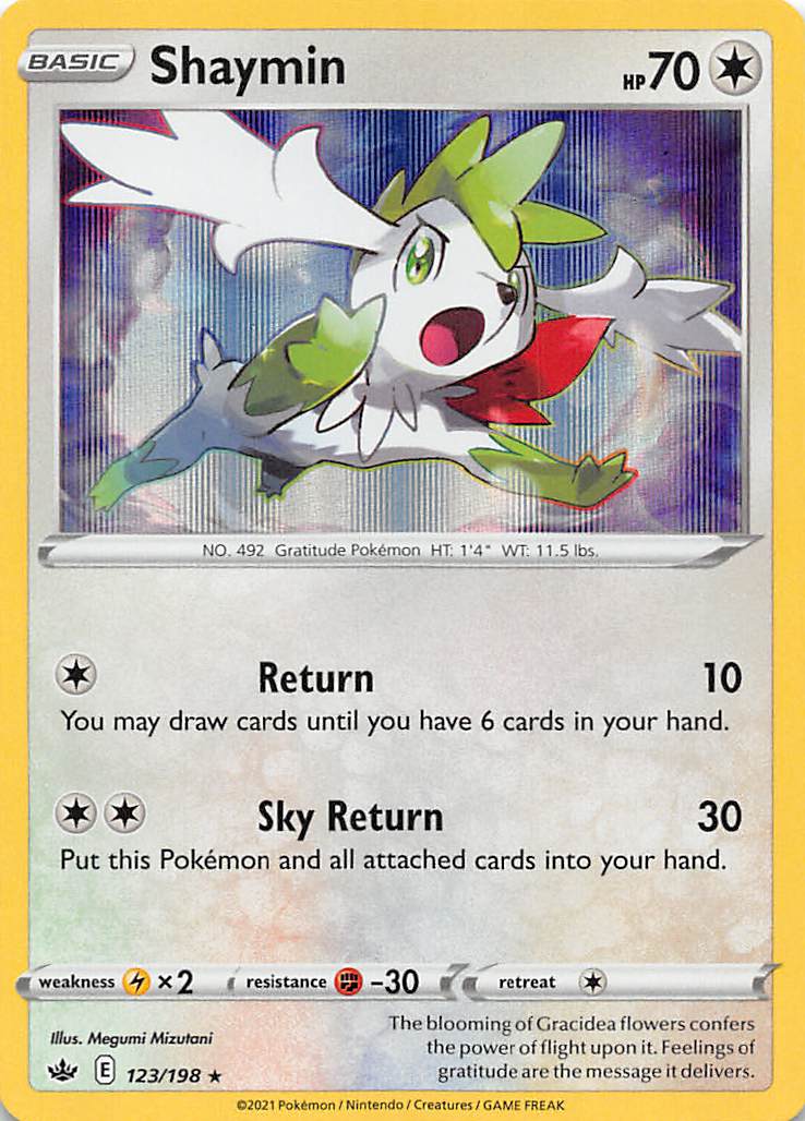 Shaymin (123/198) [Sword & Shield: Chilling Reign] | Rock City Comics