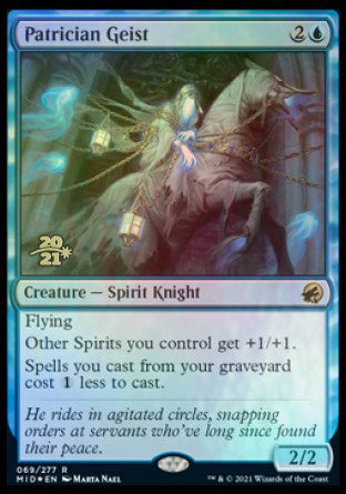 Patrician Geist [Innistrad: Midnight Hunt Prerelease Promos] | Rock City Comics