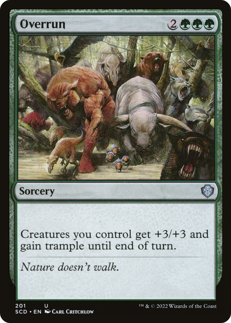 Overrun [Starter Commander Decks] | Rock City Comics