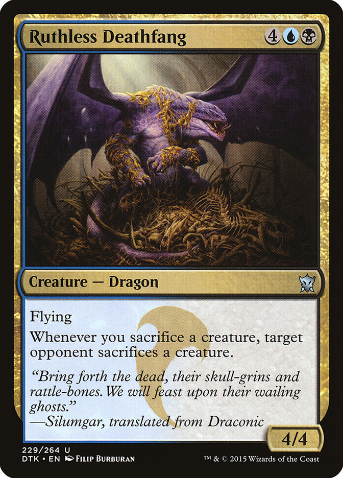 Ruthless Deathfang [Dragons of Tarkir] | Rock City Comics
