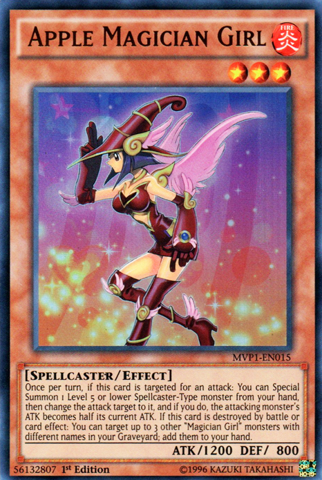 Apple Magician Girl [MVP1-EN015] Ultra Rare | Rock City Comics