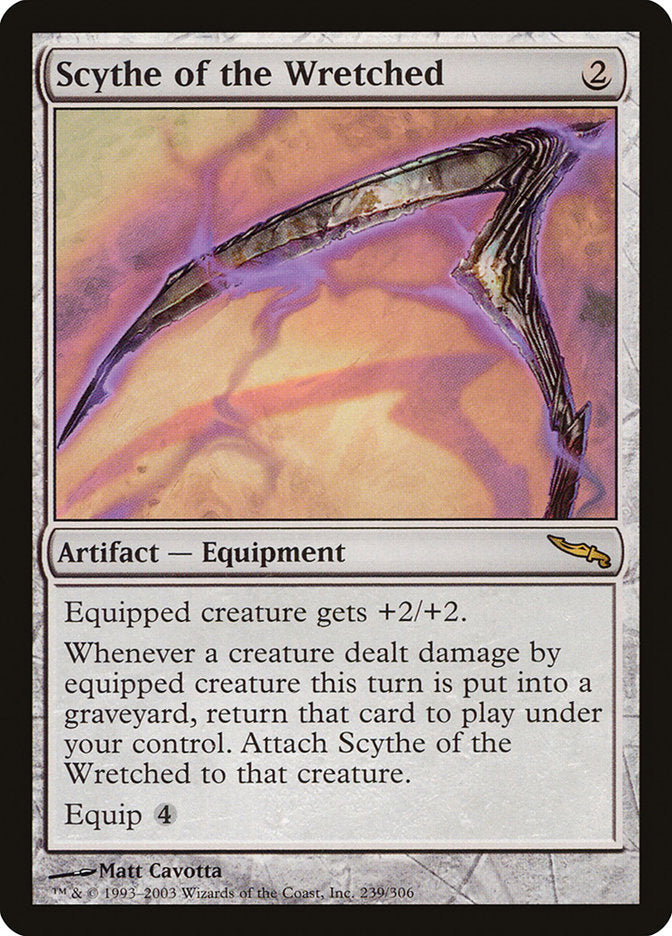 Scythe of the Wretched [Mirrodin] | Rock City Comics