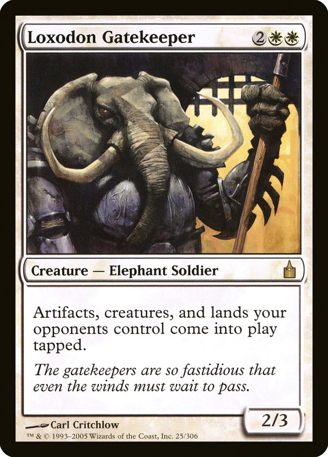 Loxodon Gatekeeper [Ravnica: City of Guilds] | Rock City Comics