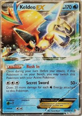 Keldeo EX (49/149) (Darkrai Deck - Jason Klaczynski) [World Championships 2013] | Rock City Comics