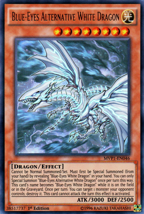 Blue-Eyes Alternative White Dragon [MVP1-EN046] Ultra Rare | Rock City Comics