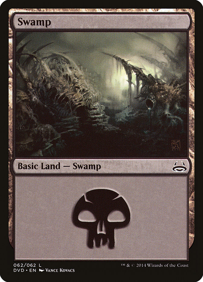 Swamp (62) (Divine vs. Demonic) [Duel Decks Anthology] | Rock City Comics