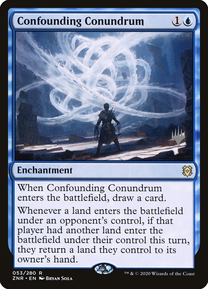 Confounding Conundrum (Promo Pack) [Zendikar Rising Promos] | Rock City Comics