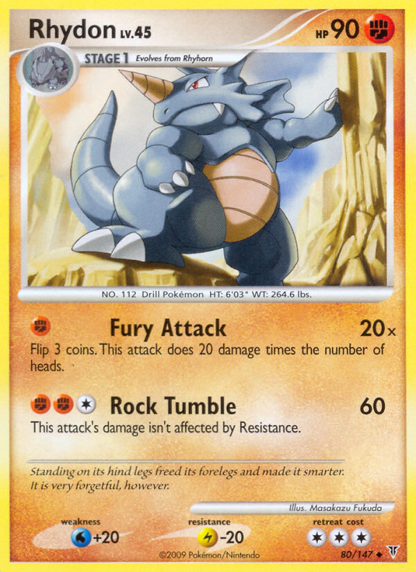 Rhydon (80/147) [Platinum: Supreme Victors] | Rock City Comics