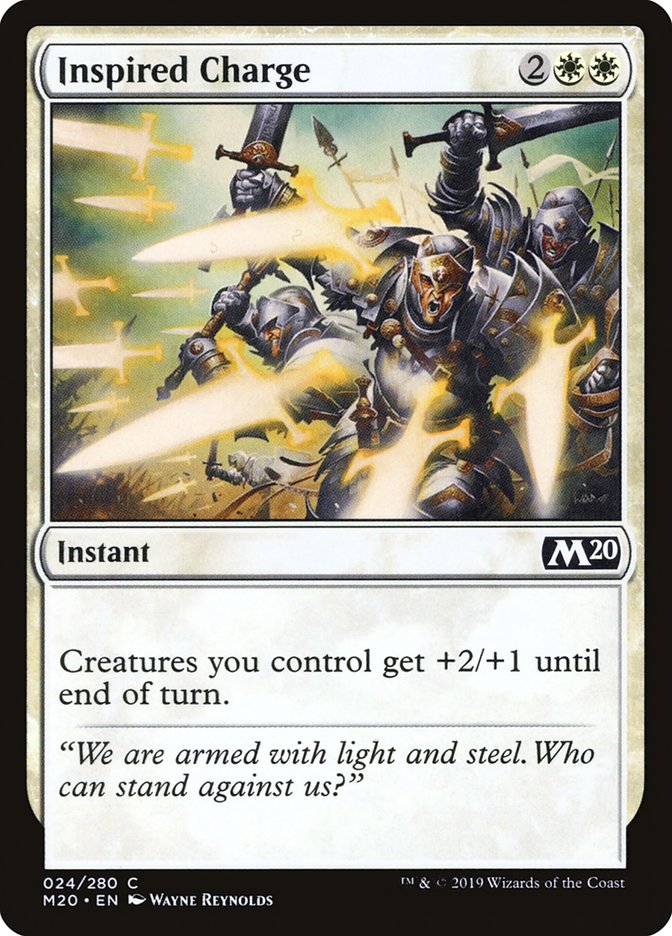 Inspired Charge [Core Set 2020] | Rock City Comics