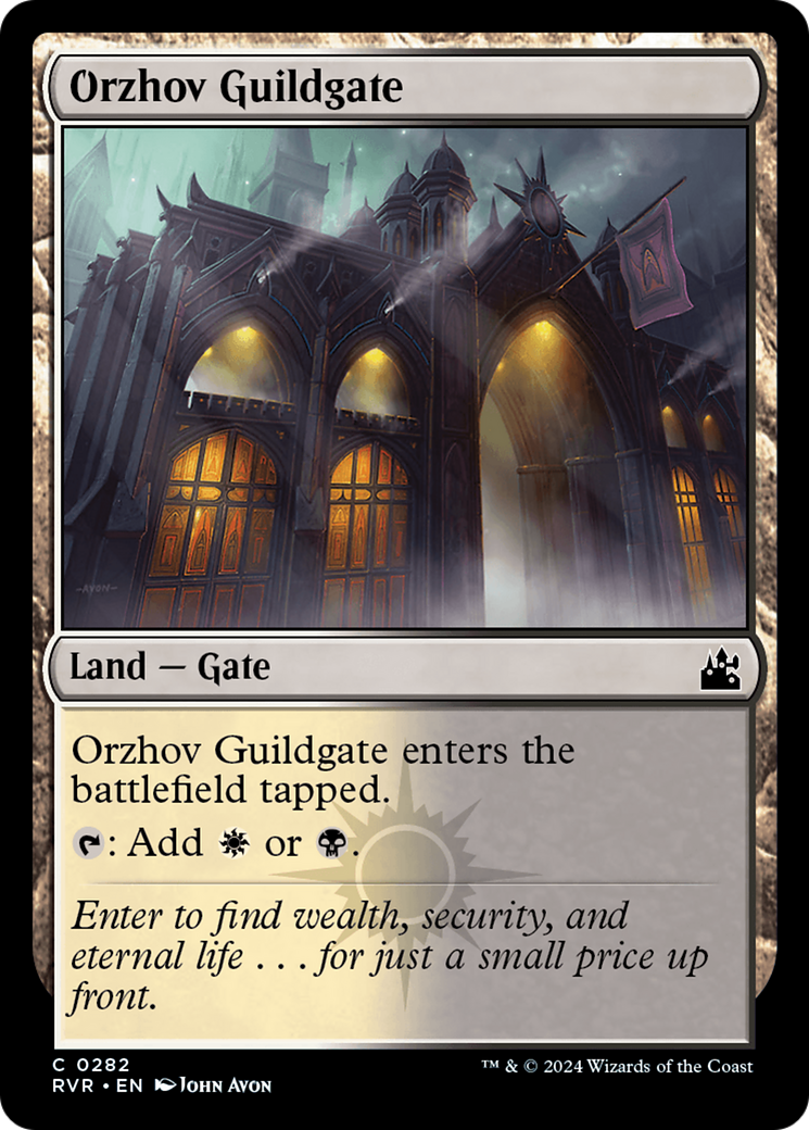 Orzhov Guildgate [Ravnica Remastered] | Rock City Comics