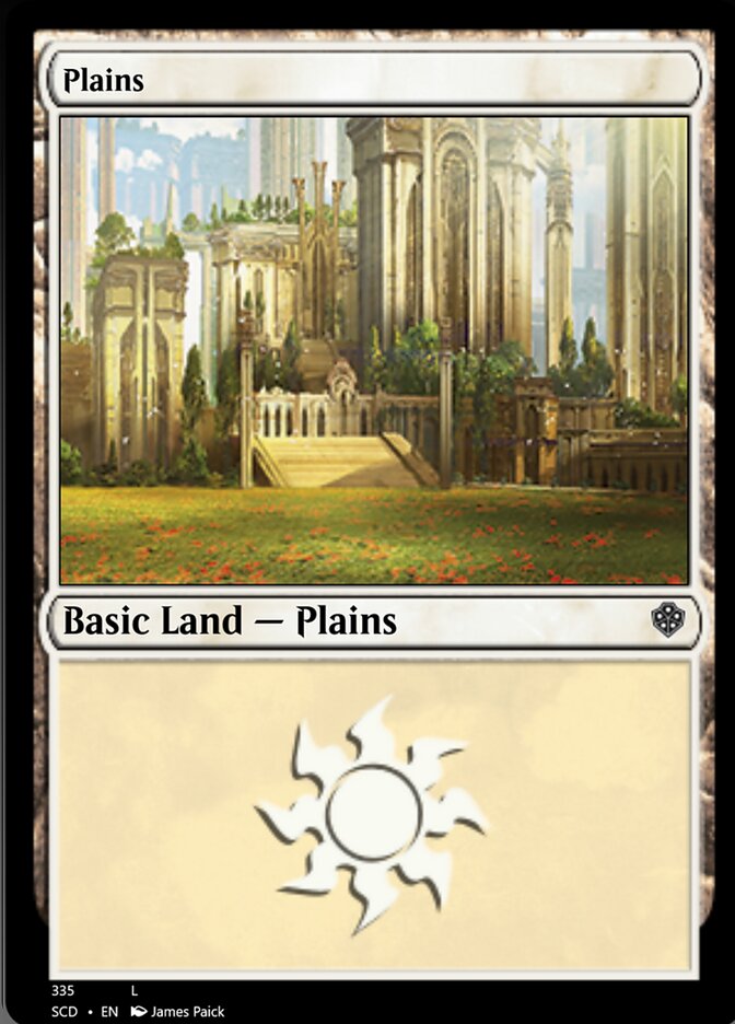 Plains (335) [Starter Commander Decks] | Rock City Comics