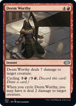 Deem Worthy [Jumpstart 2022] | Rock City Comics