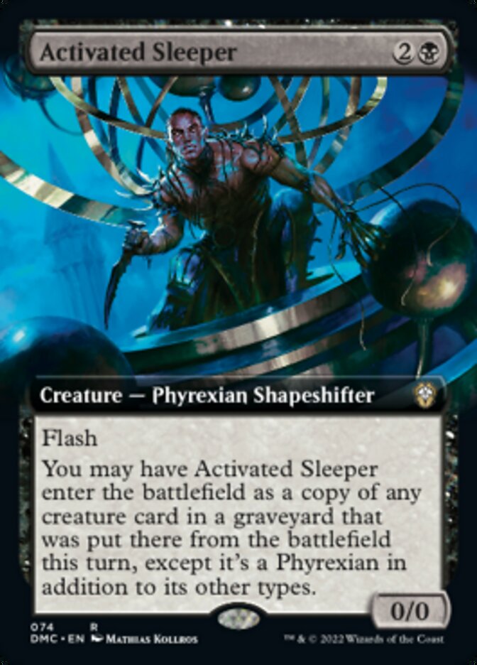 Activated Sleeper (Extended Art) [Dominaria United Commander] | Rock City Comics