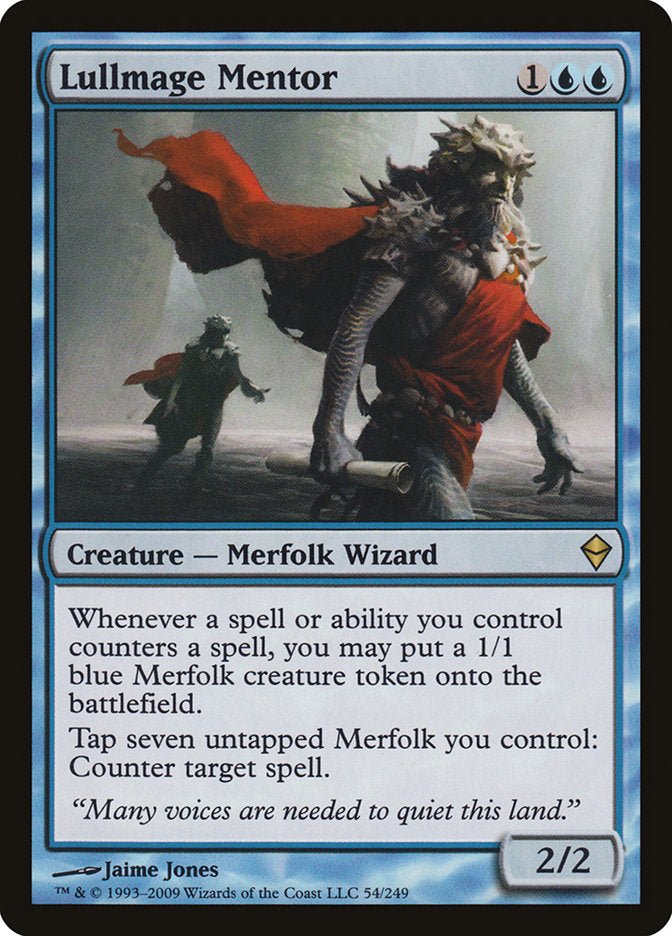 Lullmage Mentor [Zendikar] | Rock City Comics