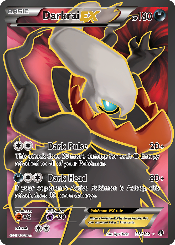 Darkrai EX (118/122) [XY: BREAKpoint] | Rock City Comics