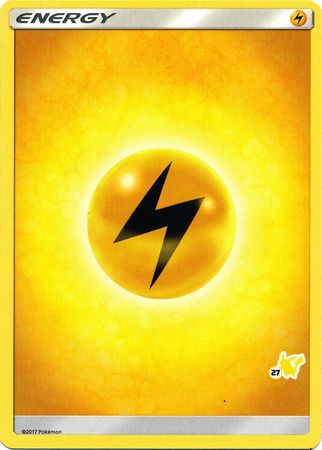 Lightning Energy (Pikachu Stamp #27) [Battle Academy 2020] | Rock City Comics