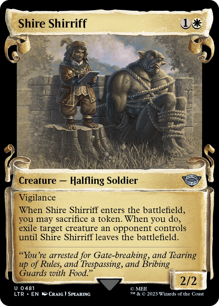 Shire Shirriff [The Lord of the Rings: Tales of Middle-Earth Showcase Scrolls] | Rock City Comics