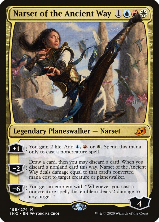 Narset of the Ancient Way (Promo Pack) [Ikoria: Lair of Behemoths Promos] | Rock City Comics