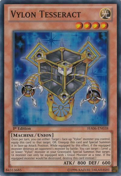 Vylon Tesseract [HA06-EN038] Super Rare | Rock City Comics