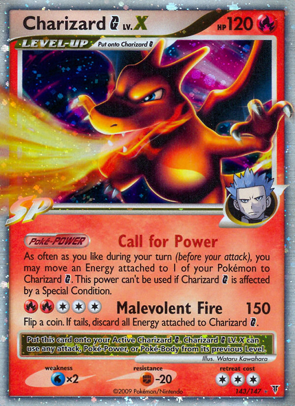 Charizard G LV.X (143/147) [Platinum: Supreme Victors] | Rock City Comics