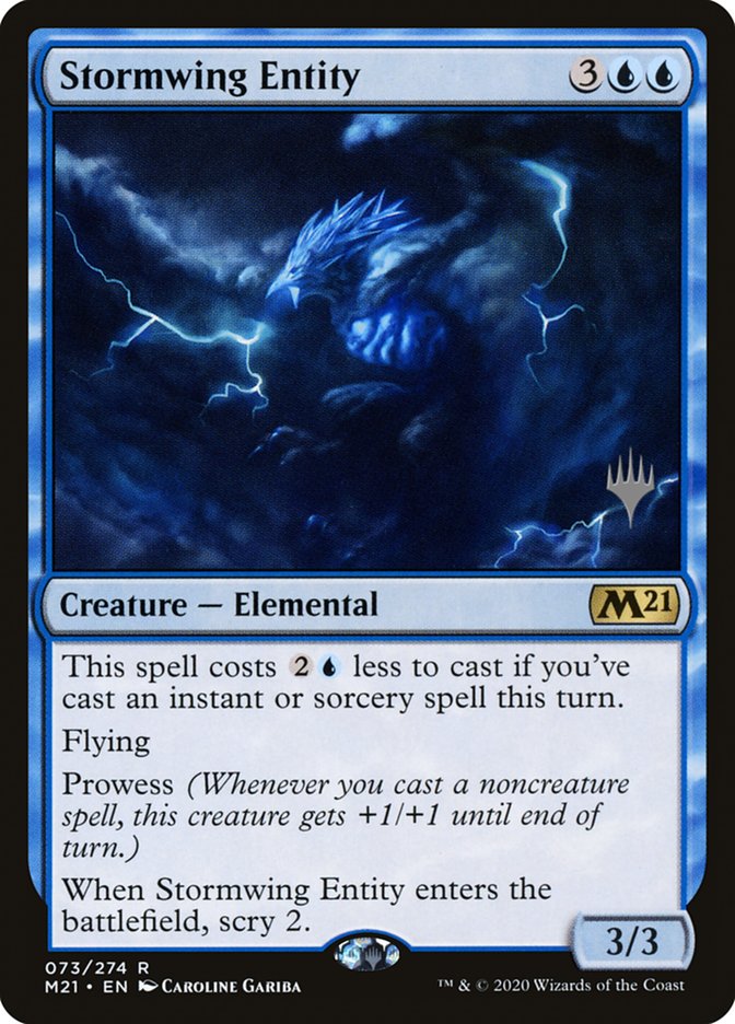 Stormwing Entity (Promo Pack) [Core Set 2021 Promos] | Rock City Comics