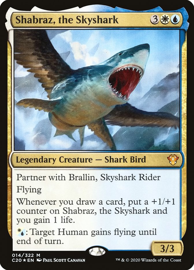 Shabraz, the Skyshark [Commander 2020] | Rock City Comics