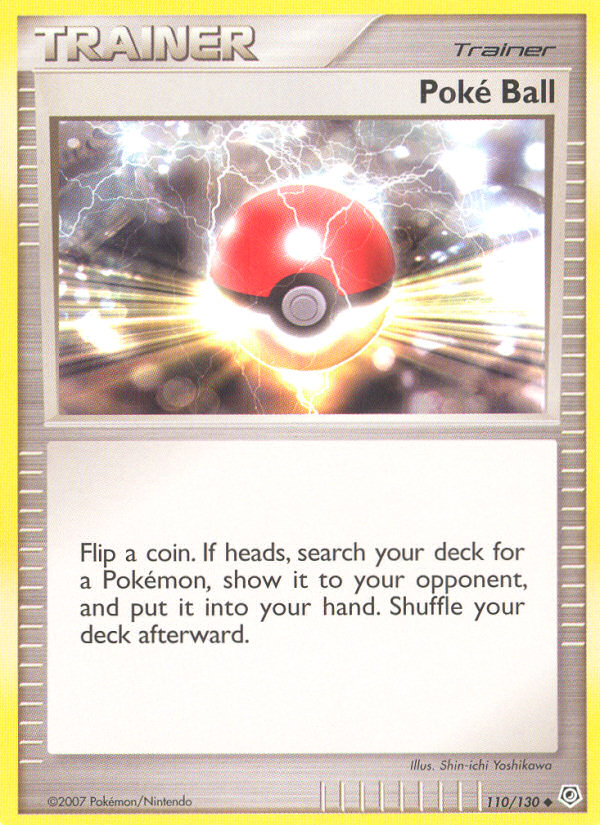 Poke Ball (110/130) [Diamond & Pearl: Base Set] | Rock City Comics