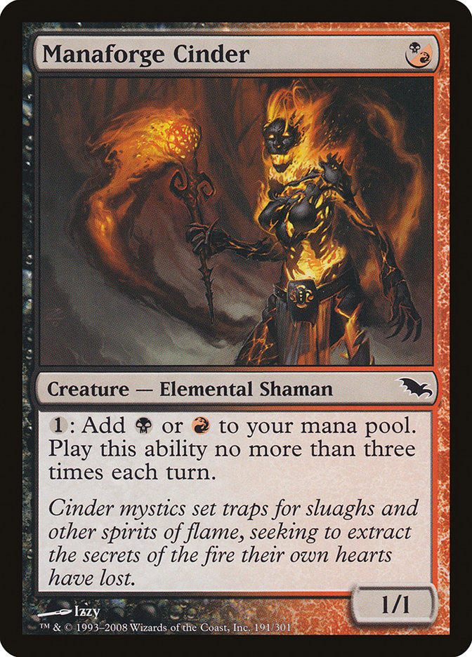 Manaforge Cinder [Shadowmoor] | Rock City Comics