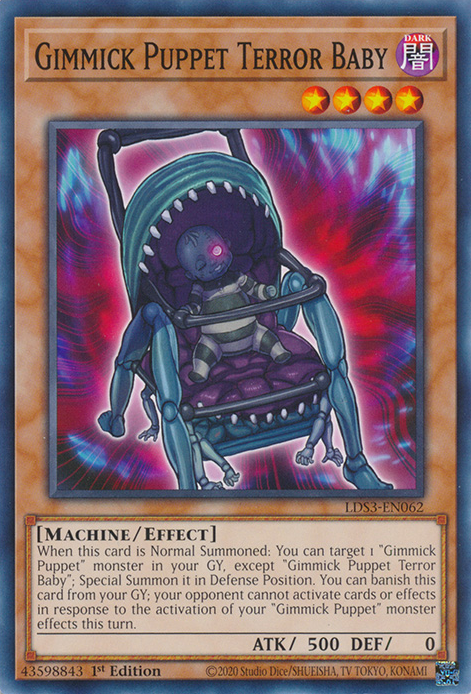 Gimmick Puppet Terror Baby [LDS3-EN062] Common | Rock City Comics