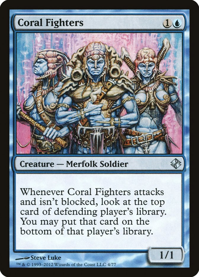 Coral Fighters [Duel Decks: Venser vs. Koth] | Rock City Comics