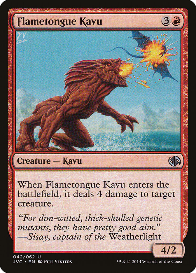 Flametongue Kavu [Duel Decks Anthology] | Rock City Comics