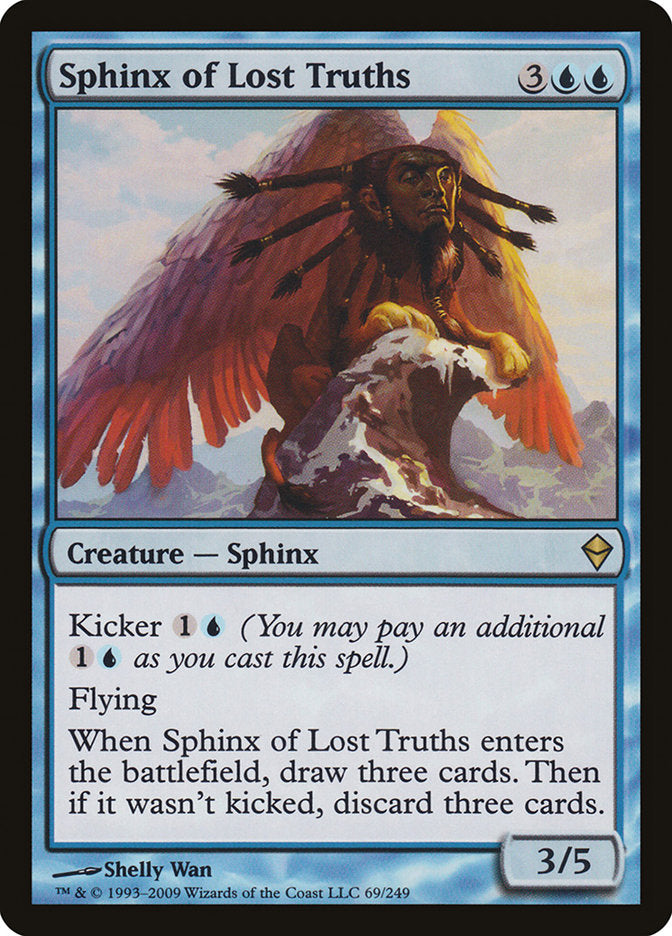 Sphinx of Lost Truths [Zendikar] | Rock City Comics