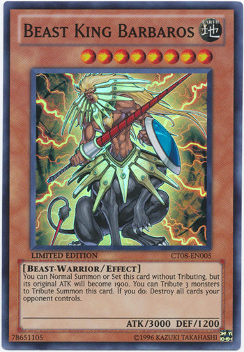 Beast King Barbaros [CT08-EN005] Super Rare | Rock City Comics