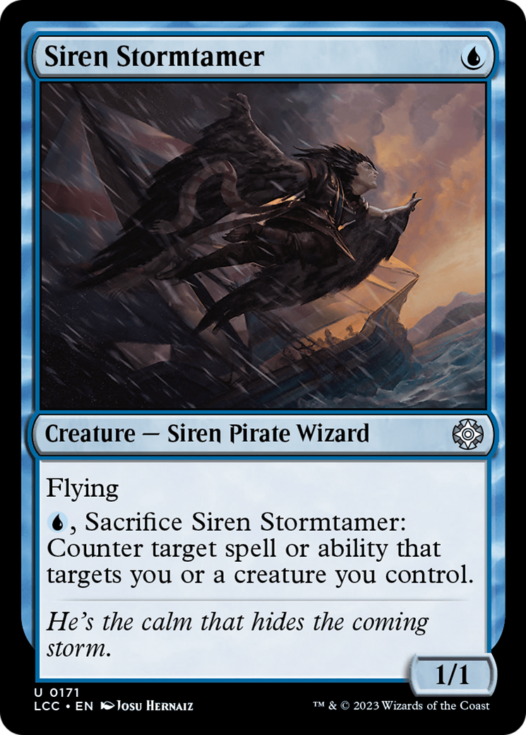 Siren Stormtamer [The Lost Caverns of Ixalan Commander] | Rock City Comics