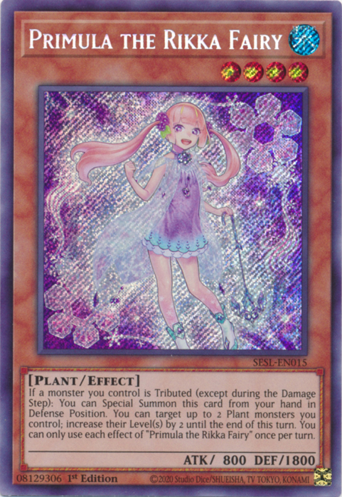 Primula the Rikka Fairy [SESL-EN015] Secret Rare | Rock City Comics