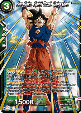 Son Goku, Spirit Bomb Unleashed (BT14-071) [Cross Spirits] | Rock City Comics