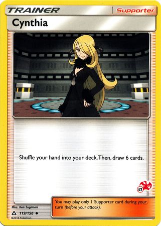 Cynthia (119/156) (Charizard Stamp #21) [Battle Academy 2020] | Rock City Comics