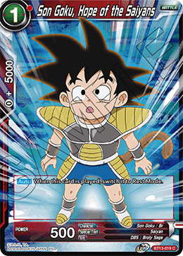 Son Goku, Hope of the Saiyans (Common) [BT13-019] | Rock City Comics